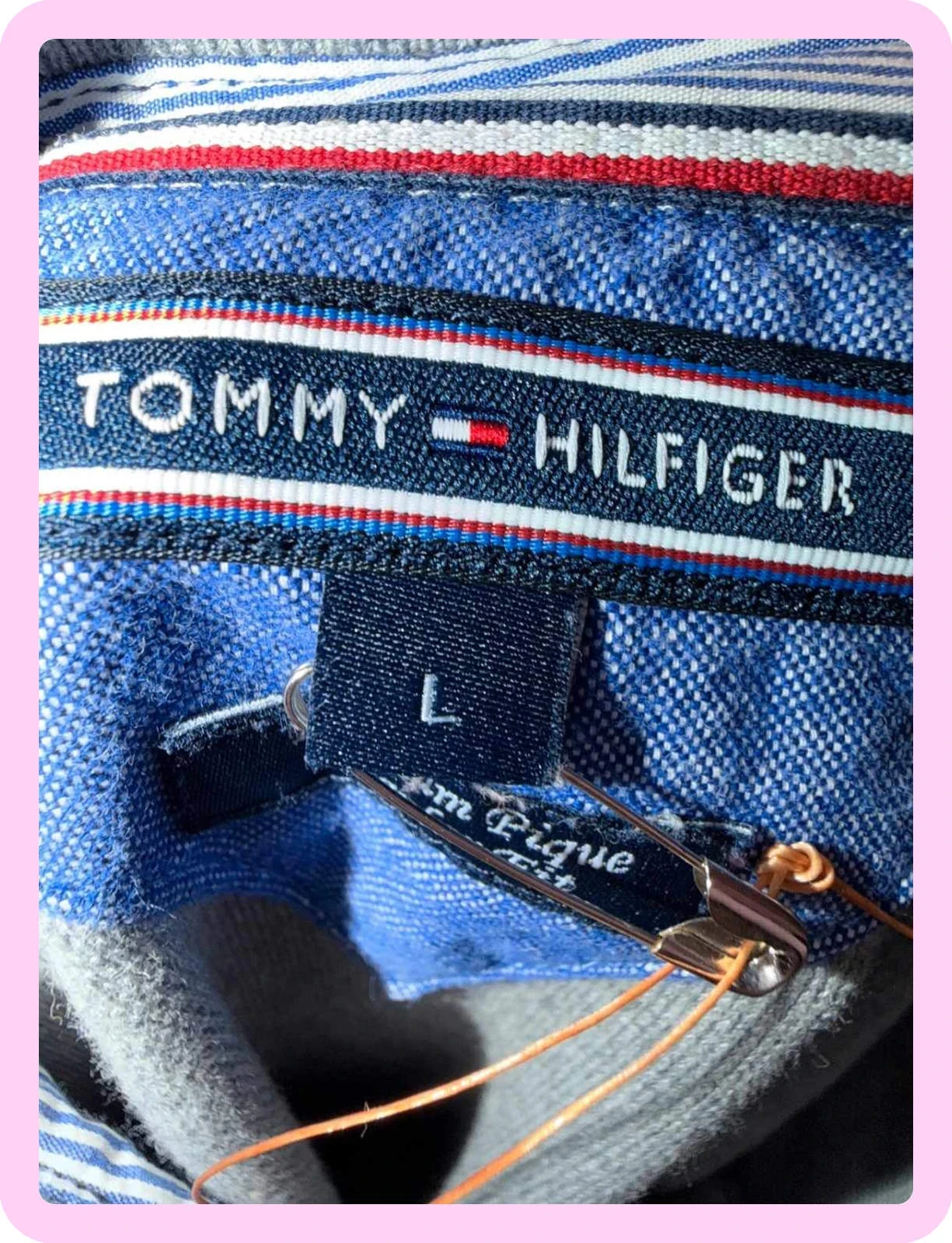 Heren polo tommy hilifiger maat l super staat – photo 5